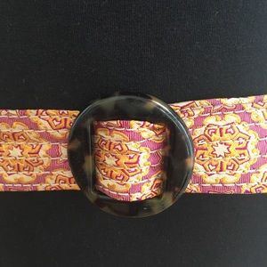 J Crew silk belt